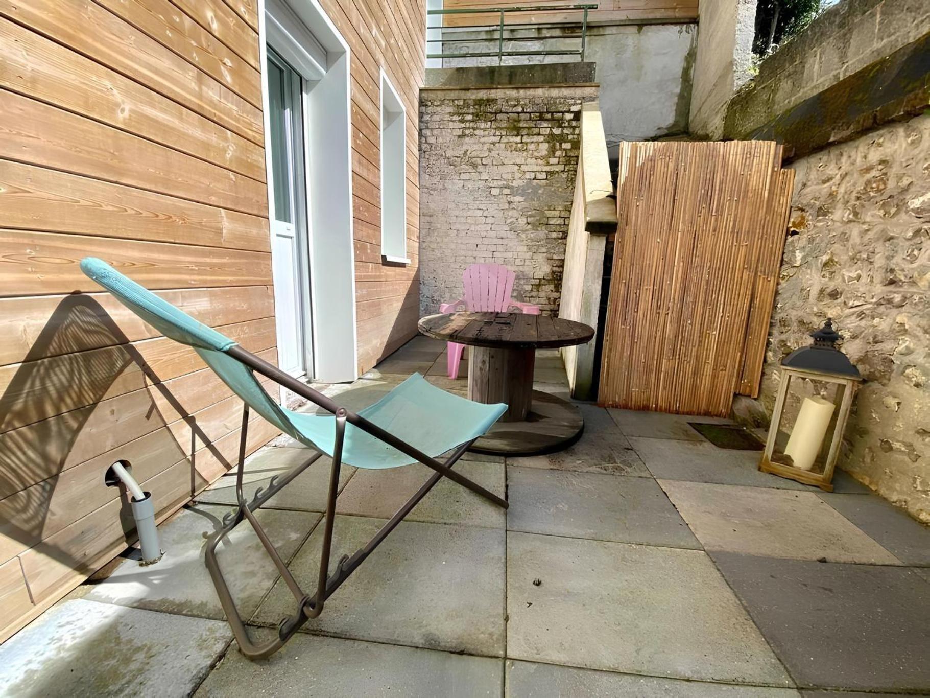 Maison Familiale Avec Exterieur Menage Et Linges Inclus Rouen Bagian luar foto