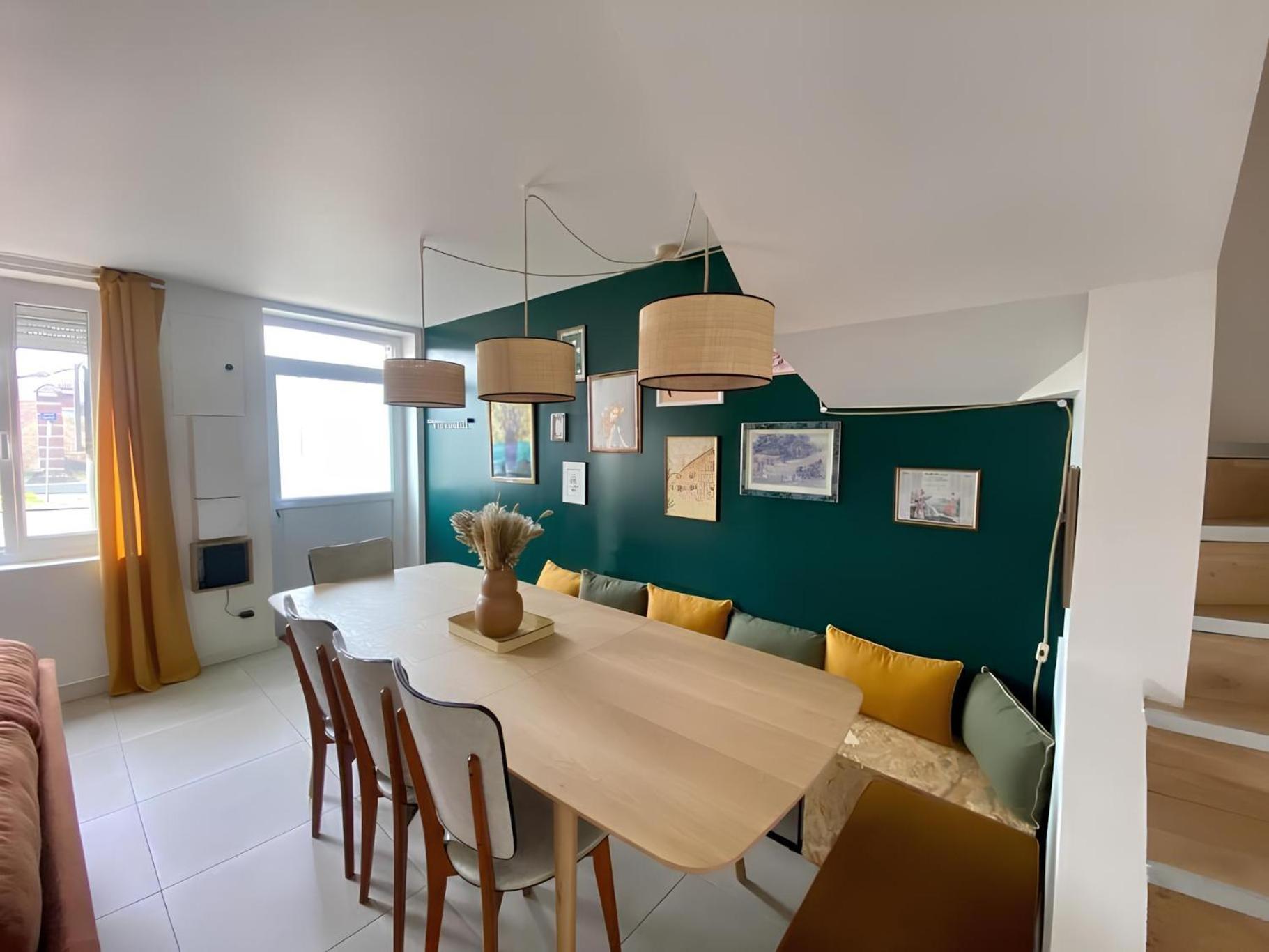 Maison Familiale Avec Exterieur Menage Et Linges Inclus Rouen Bagian luar foto