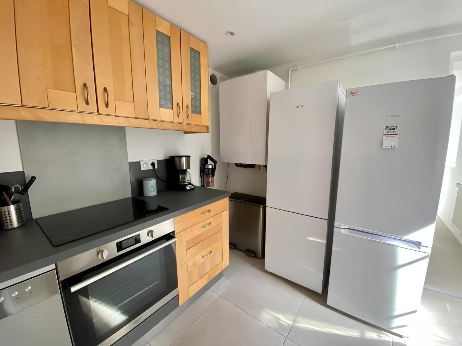 Maison Familiale Avec Exterieur Menage Et Linges Inclus Rouen Bagian luar foto
