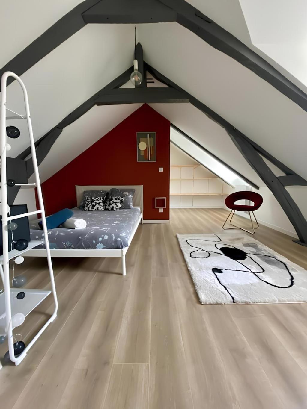 Maison Familiale Avec Exterieur Menage Et Linges Inclus Rouen Bagian luar foto