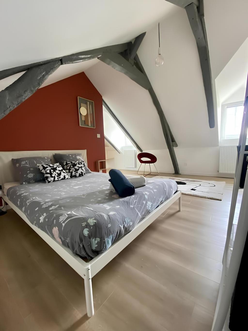 Maison Familiale Avec Exterieur Menage Et Linges Inclus Rouen Bagian luar foto
