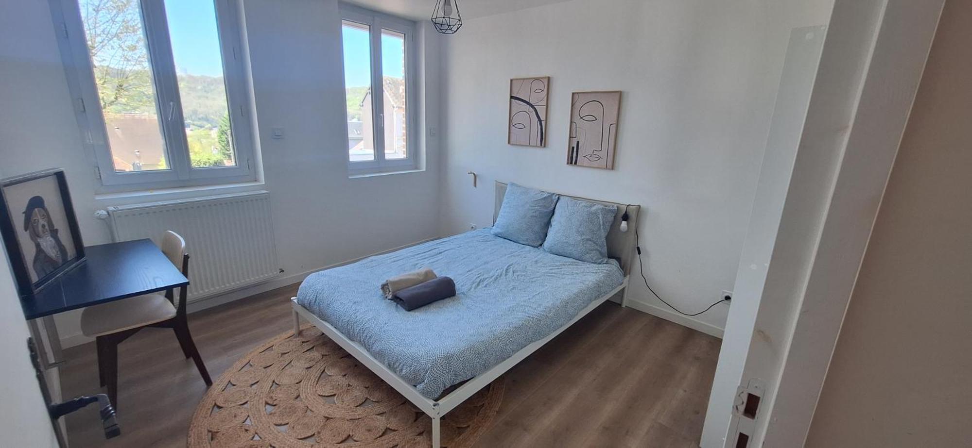 Maison Familiale Avec Exterieur Menage Et Linges Inclus Rouen Bagian luar foto