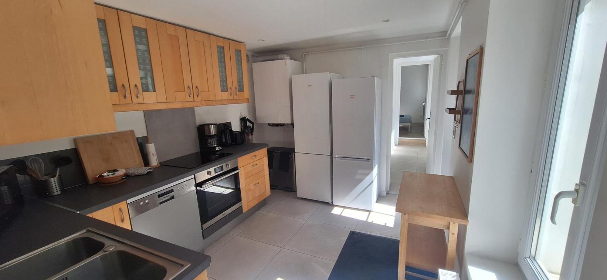 Maison Familiale Avec Exterieur Menage Et Linges Inclus Rouen Bagian luar foto